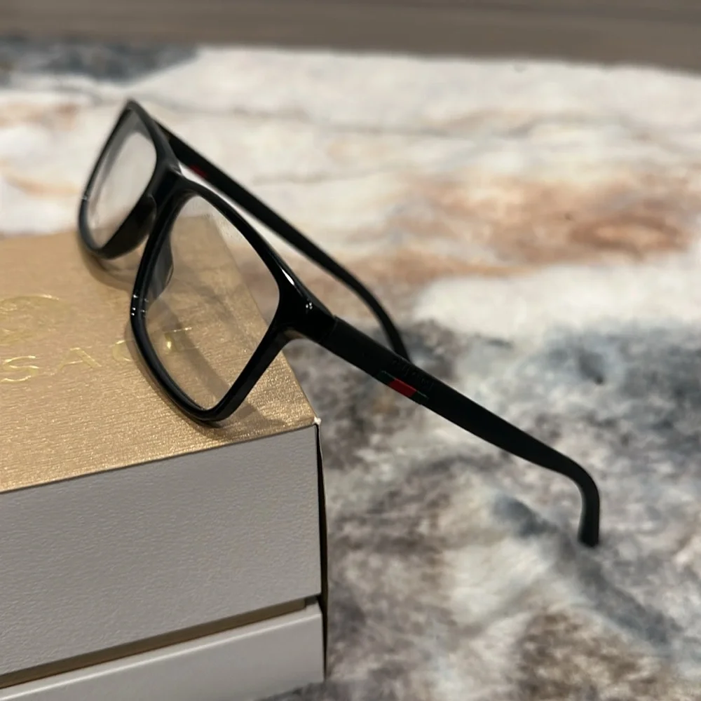 Gucci black 58 mm eyeglasses men’s